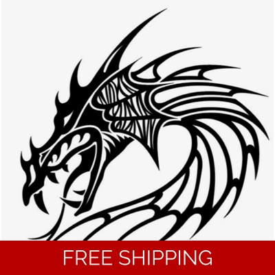 Dragon Head Die Cut Vinyl Decal sticker Dragon Head Die Cut Vinyl Decal sticker